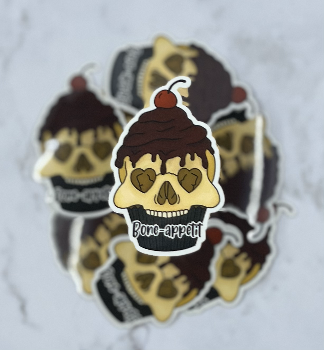 Bone-appetit Sticker