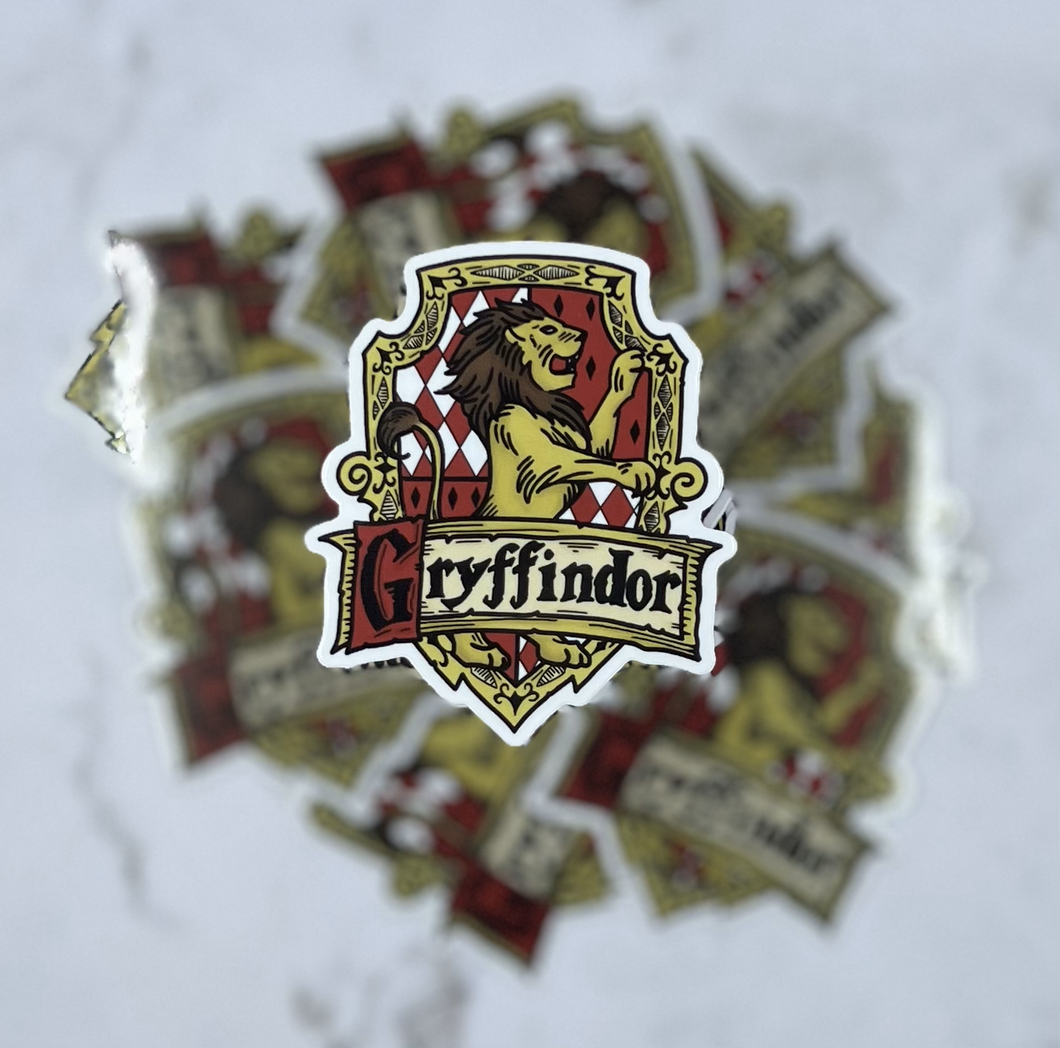 Gryffindor House Sticker