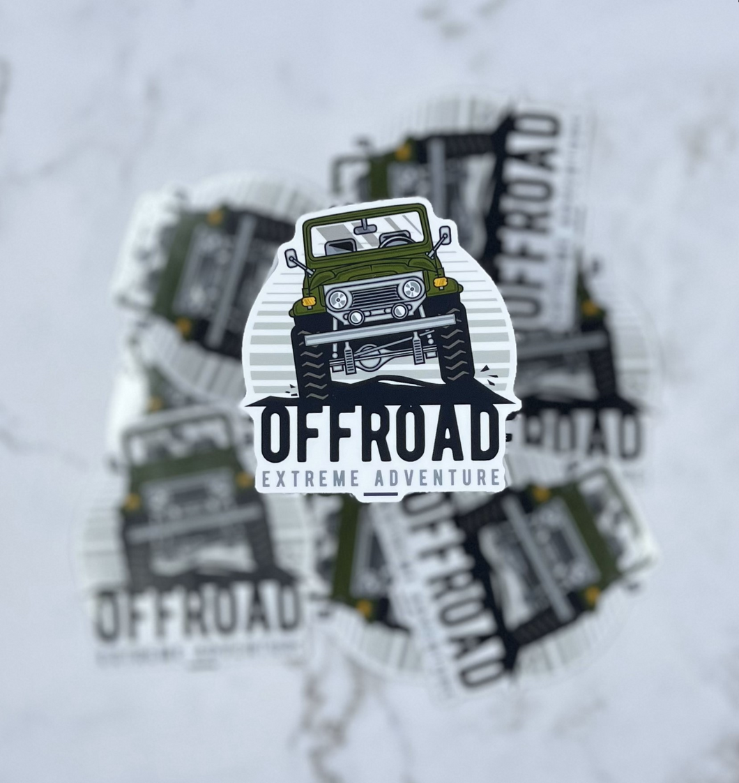 Offroad Extreme Adventure Sticker