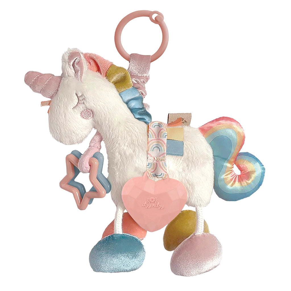 Itzy Ritzy Activity Plush - Unicorn