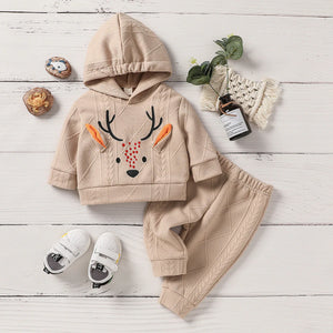 Embroidered Deer Outfit