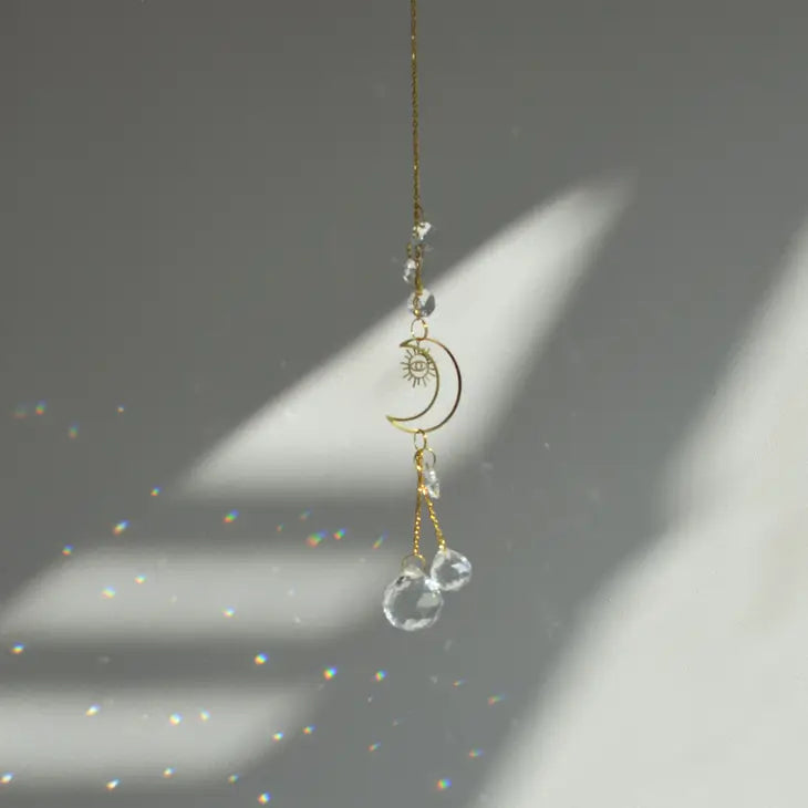 Half Moon & Eye Window Charm