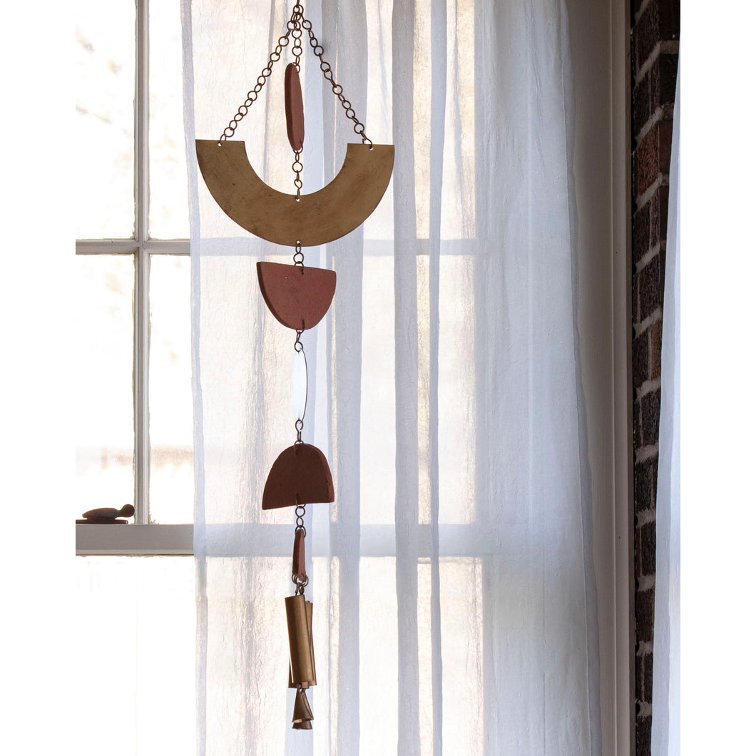 Geo Terracotta Chime