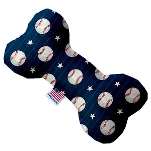 Dog Toy - 6" Stuffed Canvas Bone